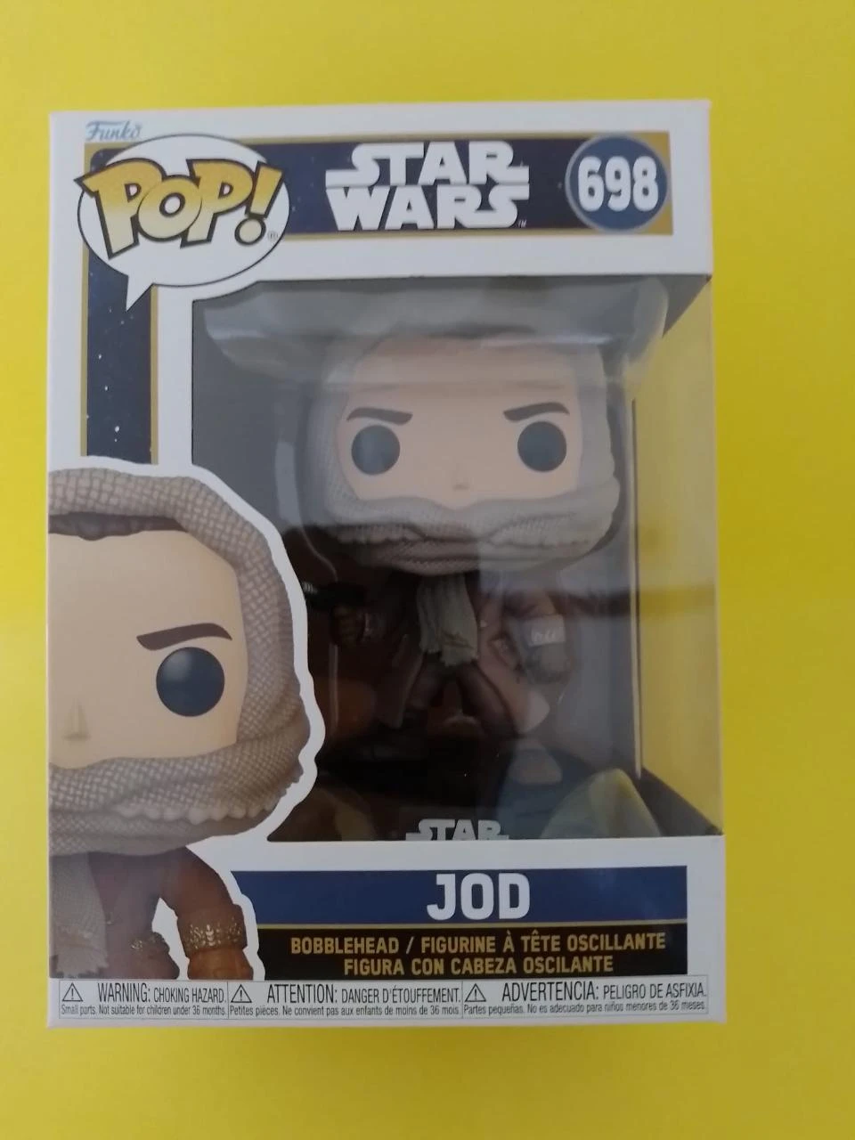 Funko Pop! Star Wars Skeleton Crew - Jod #698 - NOVO/LACRADO